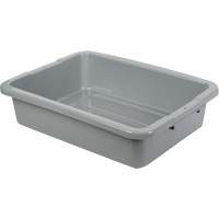 Bus/Utility Boxes - Grey, 5" H x 15" D x 20" L, Plastic, Grey St. Lawrence Industrial & Safety Supply