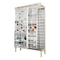 Free-Standing Tip-Out Bins Slider System, 48" W x 18" D x 77" H, 112 Drawers St. Lawrence Industrial & Safety Supply