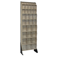 Tip-Out Bins Stand, 23-5/8" W x 8" D x 75" H, 36 Drawers St. Lawrence Industrial & Safety Supply