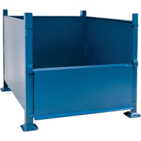 Contenants de vrac empilables, 30" ha x 34,5" la x 40,5" p, Capacit&eacute; de 3500 lb St. Lawrence Industrial & Safety Supply