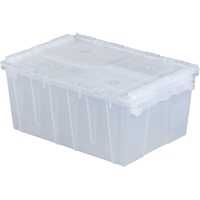 Contenants de distribution Flipak en plastique polypropyl&egrave;ne (PP), 21,8" x 15,2" x 9,3", Transparent St. Lawrence Industrial & Safety Supply