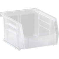 Clear-View Ultra Stack & Hang Bin, 4-1/8" W x 3" H x 5-3/8" D, Clear St. Lawrence Industrial & Safety Supply