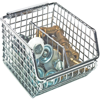 Bacs en fil m&eacute;tallique empilables et suspendables St. Lawrence Industrial & Safety Supply