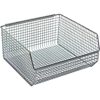 Bacs en fil m&eacute;tallique empilables et suspendables St. Lawrence Industrial & Safety Supply
