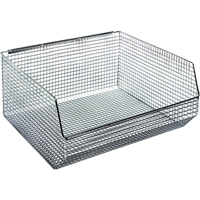 Bacs en fil m&eacute;tallique empilables et suspendables St. Lawrence Industrial & Safety Supply