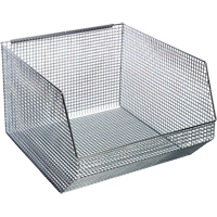 Bacs en fil m&eacute;tallique empilables et suspendables St. Lawrence Industrial & Safety Supply
