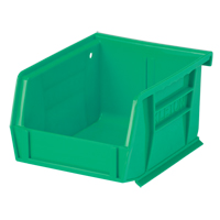Stack & Hang Bin, 4-1/8" W x 3" H x 5-3/8" D, Green St. Lawrence Industrial & Safety Supply