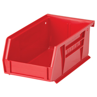 Stack & Hang Bin, 4-1/8" W x 3" H x 7-3/8" D, Red St. Lawrence Industrial & Safety Supply