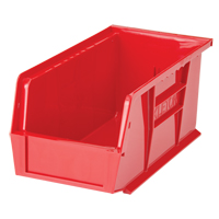 Stack & Hang Bin, 5-1/2" W x 5" H x 10-7/8" D, Red St. Lawrence Industrial & Safety Supply