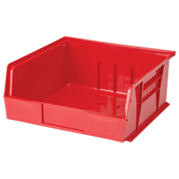 Stack & Hang Bin, 11" W x 5" H x 10-7/8" D, Red St. Lawrence Industrial & Safety Supply