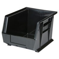 Stack & Hang Bin, 8-1/4" W x 7" H x 10-3/4" D, Black St. Lawrence Industrial & Safety Supply