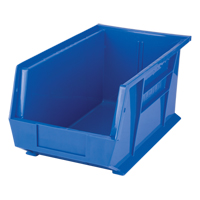 Stack & Hang Bin, 8-1/4" W x 7" H x 14-3/4" D, Blue St. Lawrence Industrial & Safety Supply
