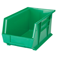 Stack & Hang Bin, 8-1/4" W x 7" H x 14-3/4" D, Green St. Lawrence Industrial & Safety Supply