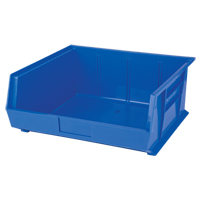 Stack & Hang Bin, 16-1/2" W x 7" H x 14-3/4" D, Blue St. Lawrence Industrial & Safety Supply