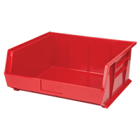 Stack & Hang Bin, 16-1/2" W x 7" H x 14-3/4" D, Red St. Lawrence Industrial & Safety Supply