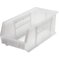 Bacs ultra empilable & suspendable, 8-1/4" la, 7" h x 18" p, Transparent St. Lawrence Industrial & Safety Supply
