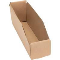 Deep Corrugated Parts Bins, 2-7/8" W x 11-1/4" D x 4-1/2" H, Beige St. Lawrence Industrial & Safety Supply