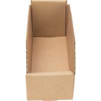 Deep Corrugated Parts Bins, 3-3/4" W x 11-1/4" D x 4-1/2" H, Beige St. Lawrence Industrial & Safety Supply