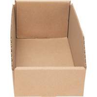 Deep Corrugated Parts Bins, 5-3/4" W x 11-1/4" D x 4-1/2" H, Beige St. Lawrence Industrial & Safety Supply