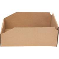 Deep Corrugated Parts Bins, 7-5/8" W x 11-5/16" D x 4-1/2" H, Beige St. Lawrence Industrial & Safety Supply
