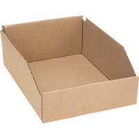 Deep Corrugated Parts Bins, 8-3/4" W x 11-1/4" D x 4-1/2" H, Beige St. Lawrence Industrial & Safety Supply