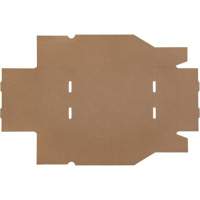 Deep Corrugated Parts Bins, 8-3/4" W x 11-1/4" D x 4-1/2" H, Beige St. Lawrence Industrial & Safety Supply