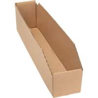 Deep Corrugated Parts Bins, 1-7/8" W x 17-1/8" D x 4-1/2" H, Beige St. Lawrence Industrial & Safety Supply