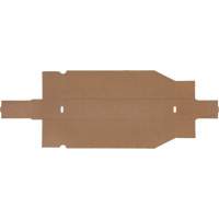Deep Corrugated Parts Bins, 1-7/8" W x 17-1/8" D x 4-1/2" H, Beige St. Lawrence Industrial & Safety Supply