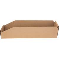 Deep Corrugated Parts Bins, 3-3/4" W x 17-1/4" D x 4-1/2" H, Beige St. Lawrence Industrial & Safety Supply