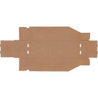 Deep Corrugated Parts Bins, 5-3/4" W x 17-1/4" D x 4-1/2" H, Beige St. Lawrence Industrial & Safety Supply