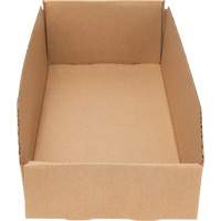Deep Corrugated Parts Bins, 7-3/4" W x 17-1/4" D x 4-1/2" H, Beige St. Lawrence Industrial & Safety Supply