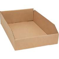 Deep Corrugated Parts Bins, 11-3/4" W x 17-1/4" D x 4-1/2" H, Beige St. Lawrence Industrial & Safety Supply