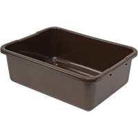 Bac d'entreposage tout usage &agrave; fond rainur&eacute;, 7" ha x 15" p x 21" lo, Plastique, Brun St. Lawrence Industrial & Safety Supply