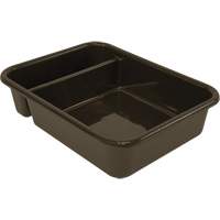 Bac d'entreposage tout usage &agrave; compartiment, 5" ha x 15" p x 20" lo, Plastique, Brun St. Lawrence Industrial & Safety Supply