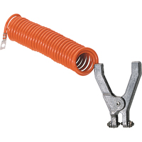 Coiled Grounding Clamps, 180" Long St. Lawrence Industrial & Safety Supply