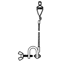 Light-Duty Bonding & Grounding Wire Assemblies - Alligator Clip & Small C-Clamps St. Lawrence Industrial & Safety Supply
