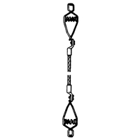 Light-Duty Bonding & Grounding Wire Assemblies - Two Alligator Clips St. Lawrence Industrial & Safety Supply