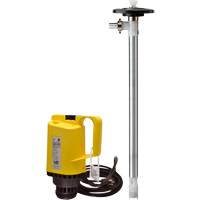 Pompes &agrave; tambour &eacute;lectriques, Aluminium, 54,5 gal./min St. Lawrence Industrial & Safety Supply