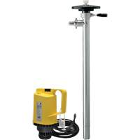 Pompes &agrave; tambour &eacute;lectriques, Acier inoxydable, 51 gal./min St. Lawrence Industrial & Safety Supply