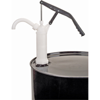 Pompe &agrave; baril de type levier, PTFE, 14 oz/course, Pour barils de 5-55 gal. St. Lawrence Industrial & Safety Supply