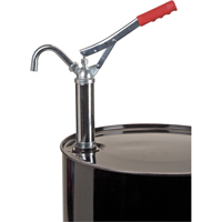 Pompe &agrave; baril de type levier, Acier, 11 oz/course, Pour barils de 30-55 gal. St. Lawrence Industrial & Safety Supply