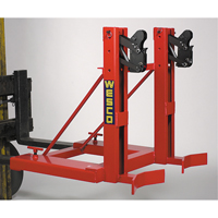 Manipulateurs de baril Gator Grip pour chariot &eacute;l&eacute;vateur, Pour 30 gal. US (25 gal. imp.) / 50 gal. US (41.6 gal. imp.) / 80 gal. US (66.6 gal. imp.) St. Lawrence Industrial & Safety Supply