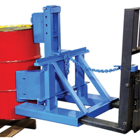 Manipulateur de barils MORSPEED 1500 pour chariot &eacute;l&eacute;vateur, Pour 55 gal. US (45 gal. imp.) St. Lawrence Industrial & Safety Supply