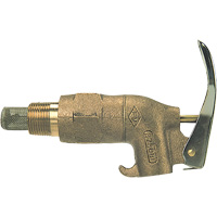 Robinet de fût robuste, Laiton, entr&eacute;e NPT 3/4" St. Lawrence Industrial & Safety Supply