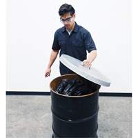 Galvanized Steel Open Head Drum Cover St. Lawrence Industrial & Safety Supply