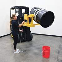 Fork Mounted Drum Carrier, For 55 US Gal. (45.8 Imperial Gal.) St. Lawrence Industrial & Safety Supply