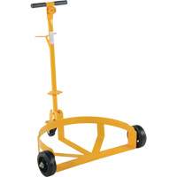 Chariot &agrave; profil bas pour barils, Fabriqu&eacute; en Acier, 30 - 55 gal. US (25 - 45,8 gal. imp.) St. Lawrence Industrial & Safety Supply
