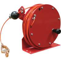 G 3000 Static Discharge Grounding Reel, 100' Length, Heavy-Duty St. Lawrence Industrial & Safety Supply