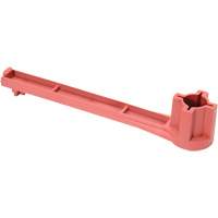 Single Ended Specialty Bung Nut Wrench, 1-1/4" Opening, 8" Handle, Non-Sparking Nylon St. Lawrence Industrial & Safety Supply