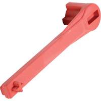 Single Ended Specialty Bung Nut Wrench, 1-1/4" Opening, 8" Handle, Non-Sparking Nylon St. Lawrence Industrial & Safety Supply